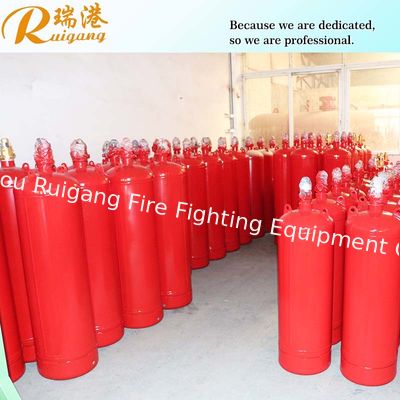 70L Capacity Fm 200 Fire Extinguishing System Cylinder Wall Thickness 4.7mm